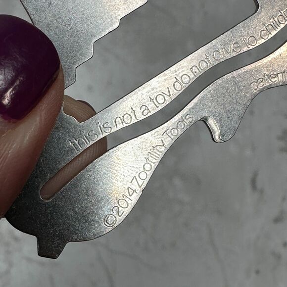 Zootility Pocket Monkey Flat Multi Tool - Picture 11 of 12